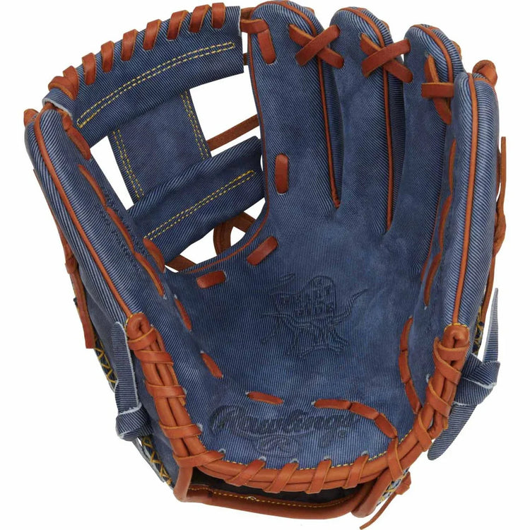 Rawlings Denim Limited Edition 11.5" Heart of the Hide Infield Glove (PRO204-2D) (2025) - Sports Excellence