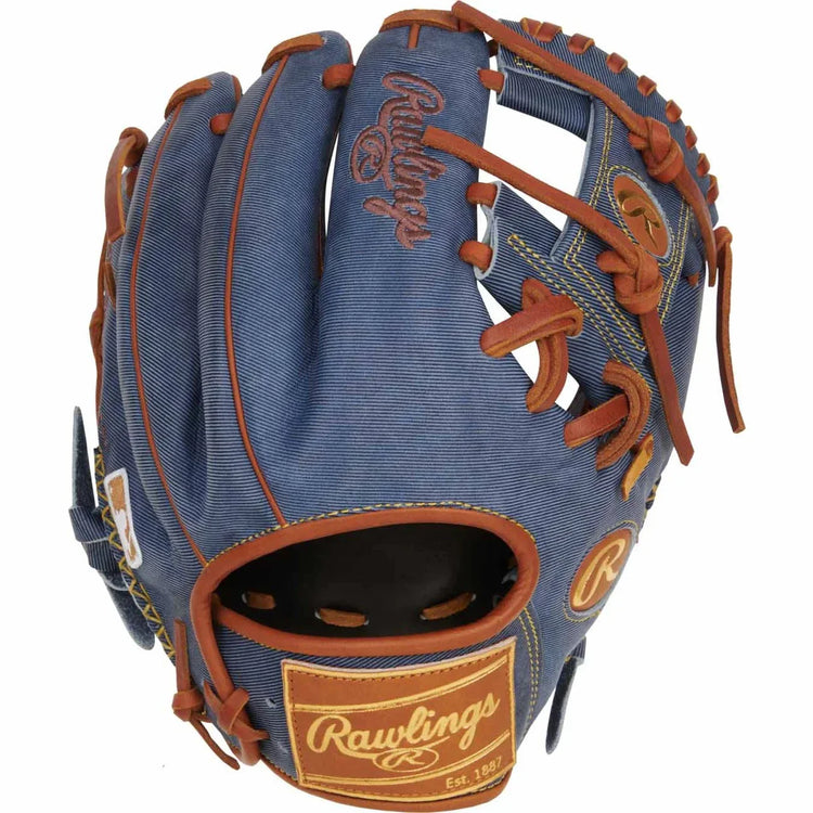 Rawlings Denim Limited Edition 11.5" Heart of the Hide Infield Glove (PRO204-2D) (2025) - Sports Excellence