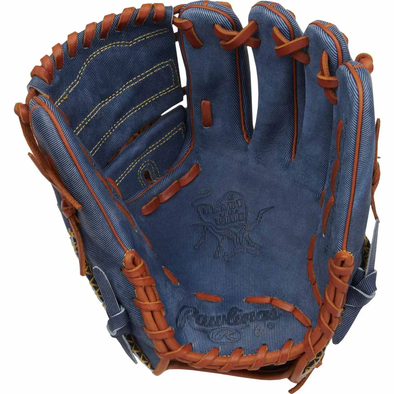 Rawlings Denim Limited Edition 11.5" Heart of the Hide Pitcher's Glove (PRO205W-9D) (2025) - Sports Excellence