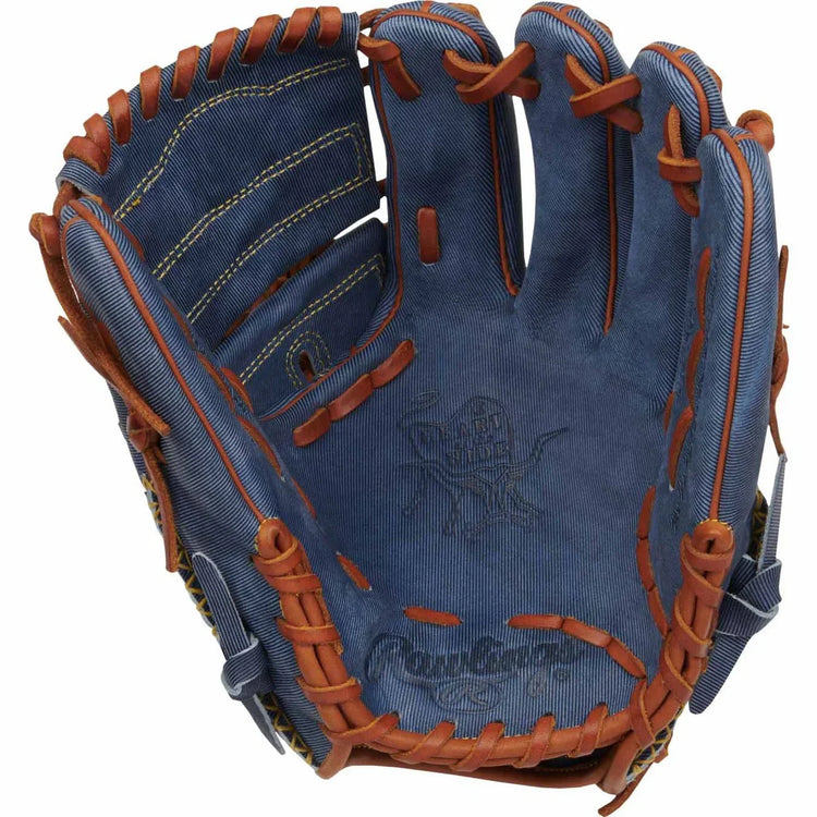 Rawlings Denim Limited Edition 11.5" Heart of the Hide Pitcher's Glove (PRO205W-9D) (2025) - Sports Excellence