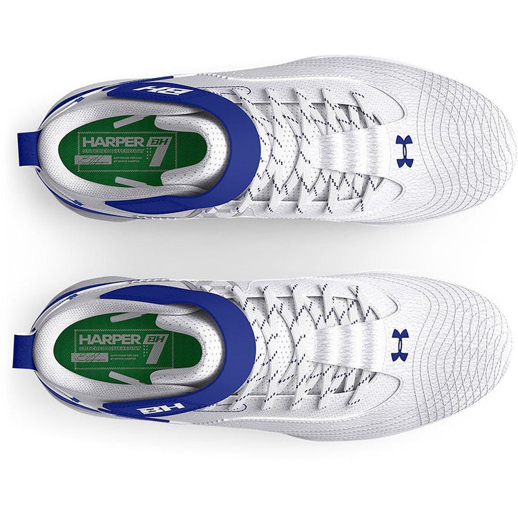 Under Armour Harper 7 Mid RM Jr. Baseball Cleats - Sports Excellence