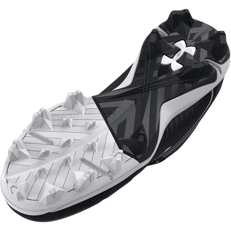 Under Armour Leadoff Mid RM Jr. Baseball Cleats - Sports Excellence