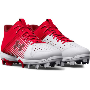 Under Armour Leadoff Mid RM Jr. Baseball Cleats - Sports Excellence