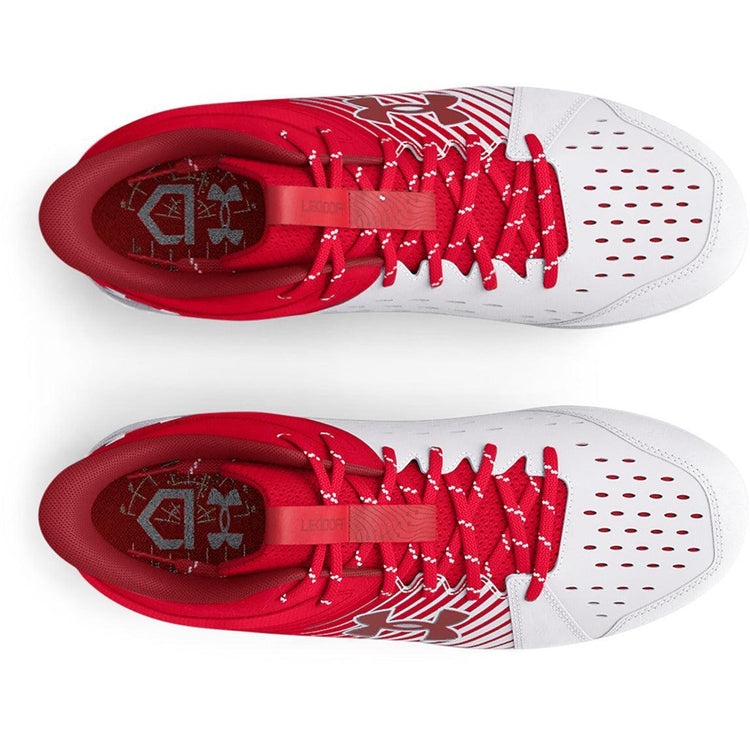 Under Armour Leadoff Mid RM Jr. Baseball Cleats - Sports Excellence