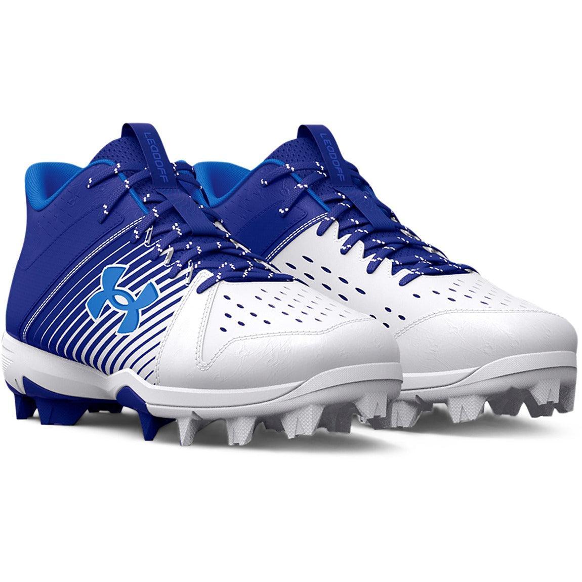 Under Armour Leadoff Mid RM Jr. Baseball Cleats - Sports Excellence