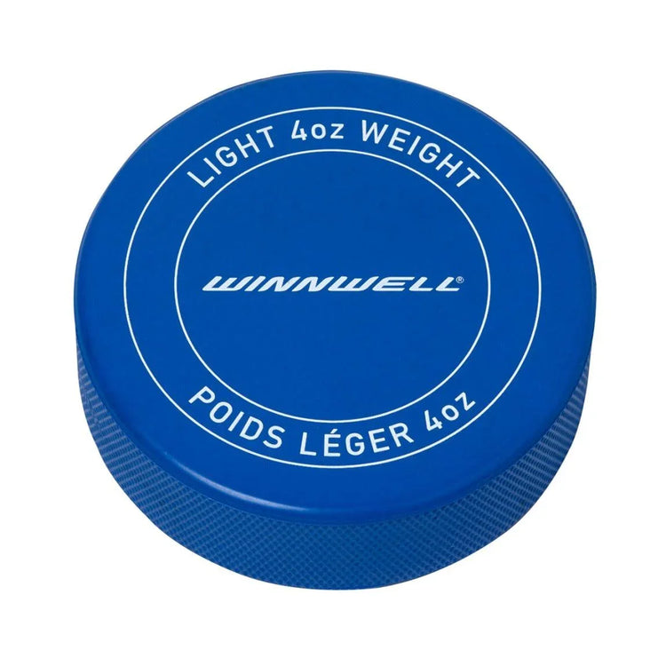 Ice Hockey Puck - Blue Printed - Sports Excellence