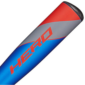 Hero 1-Piece LP1™ Alloy USA Baseball Bat 2 1/2" (-11) - Sports Excellence