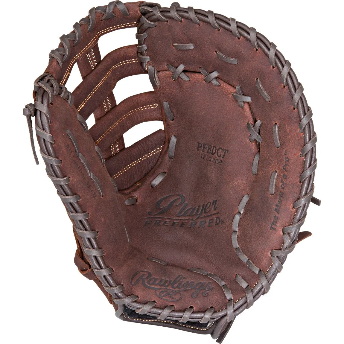 Player Preferred 12.5" Adult First Base Softball Mitt - Sports Excellence